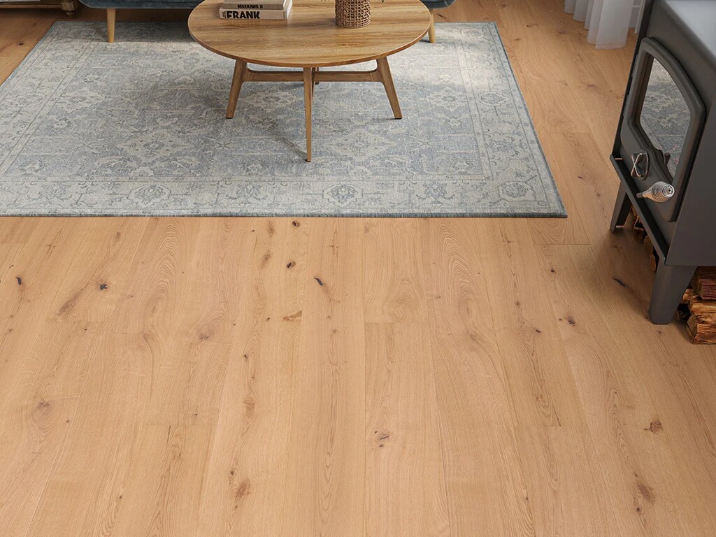 Timberlay Richmond Engineered Oak Flooring, Brushed & Oiled, 190x3x14 mm