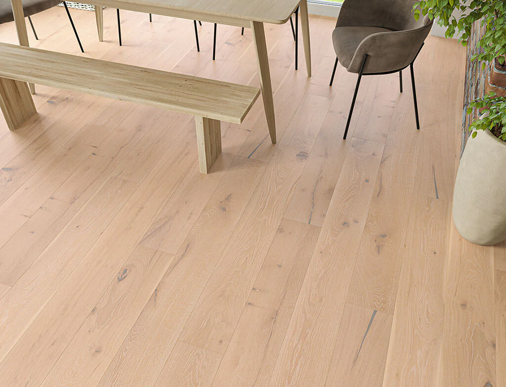 Timberlock Cannock Oak Engineered Flooring, Brushed & Oiled, 190x4x15 mm