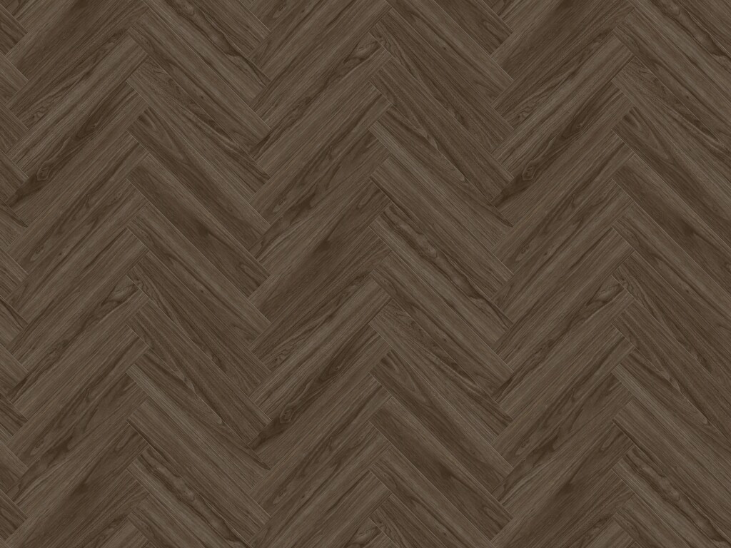 Xylo Holland Park Escena Light Walnut Herringbone LVT Vinyl Flooring, Dryback, 122x610x3 mm