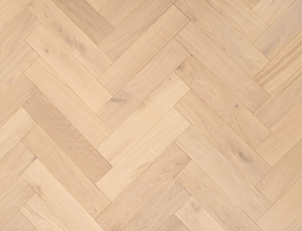 Timbercraft Ambleside Oak Parquet Flooring, Invisible, Oiled, 90x450x15 Mm