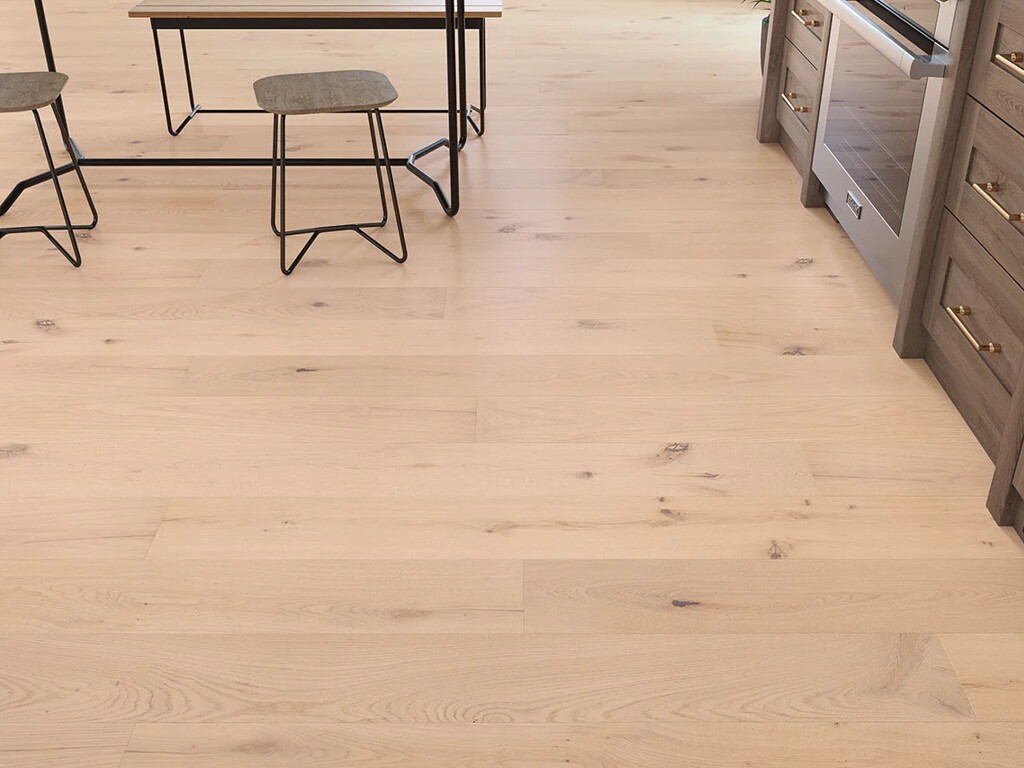 Timberlay Dalby Oak Engineered Flooring, Invisible, Lacquered, 190x3x14 mm