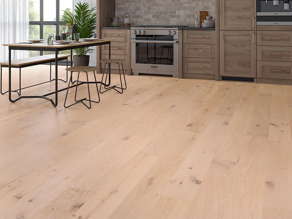 Timberlay Dalby Oak Engineered Flooring, Invisible, Lacquered, 190x3x14 mm image