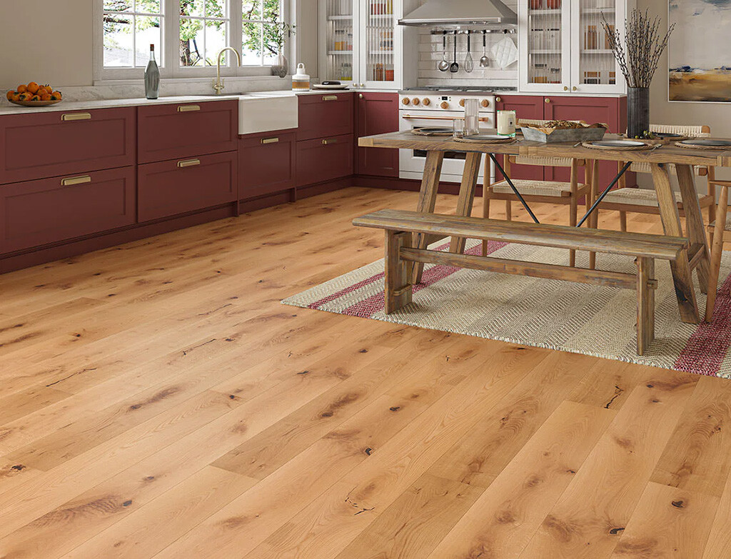 Timberlock Beacon Oak Engineered Flooring, Brushed & Oiled, 190x4x15 mm image