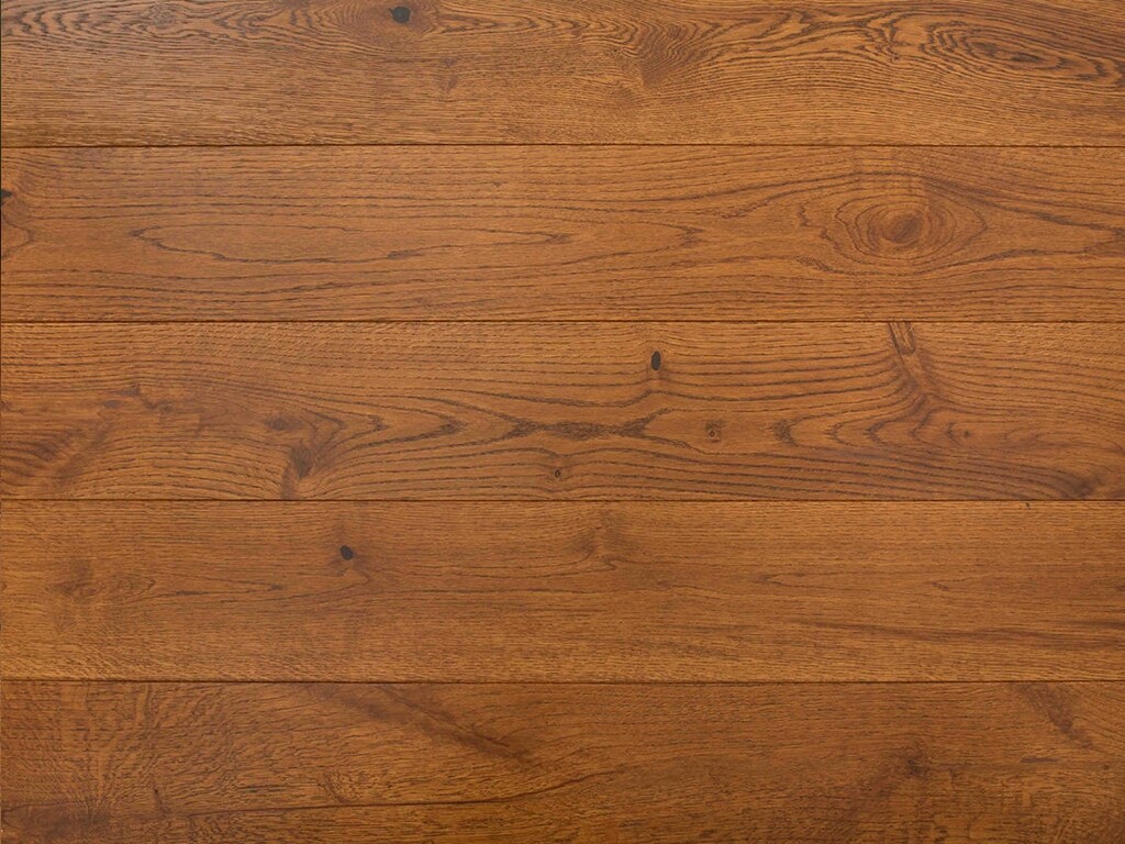 Timberlay Darwin Oak Engineered Flooring, Golden, Brushed & Oiled, 190x3x14 mm