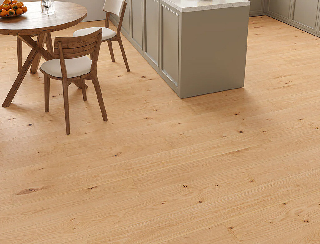 Timberlay Modena Oak Engineered Flooring, Brushed, Lacquered, 190x3x14 mm