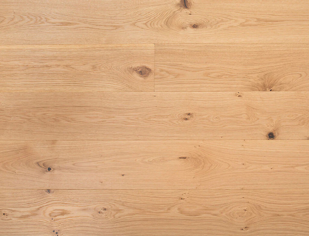 Timberlay Modena Oak Engineered Flooring, Brushed, Lacquered, 190x3x14 mm