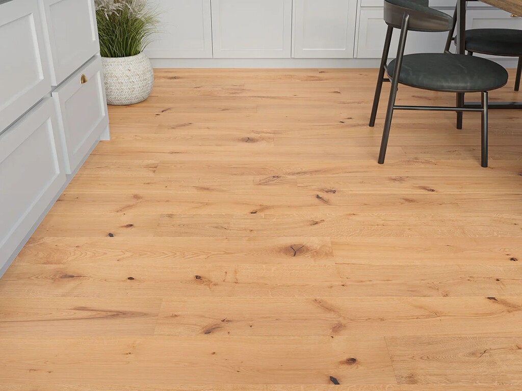 Timberlay Hamsterley Oak Engineered Oak Flooring, Brushed & Oiled, 190x6x20 mm