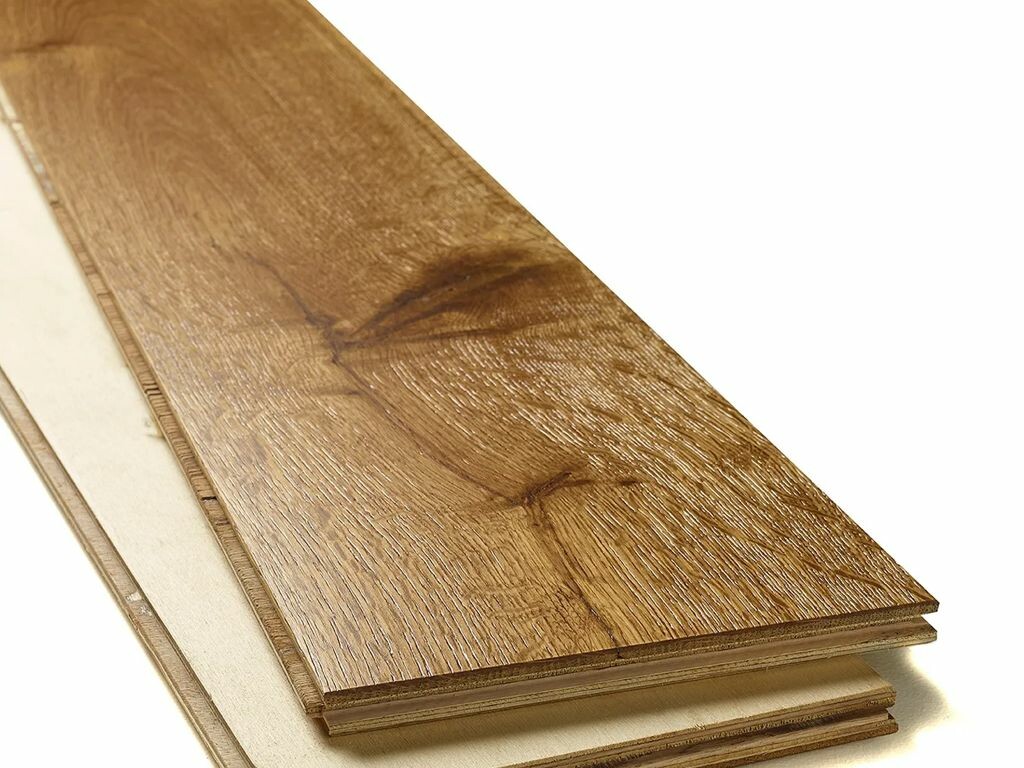 Evolve Engineered Oak Flooring, Smoked, Brushed & Lacquered, 190x4x15 Mm