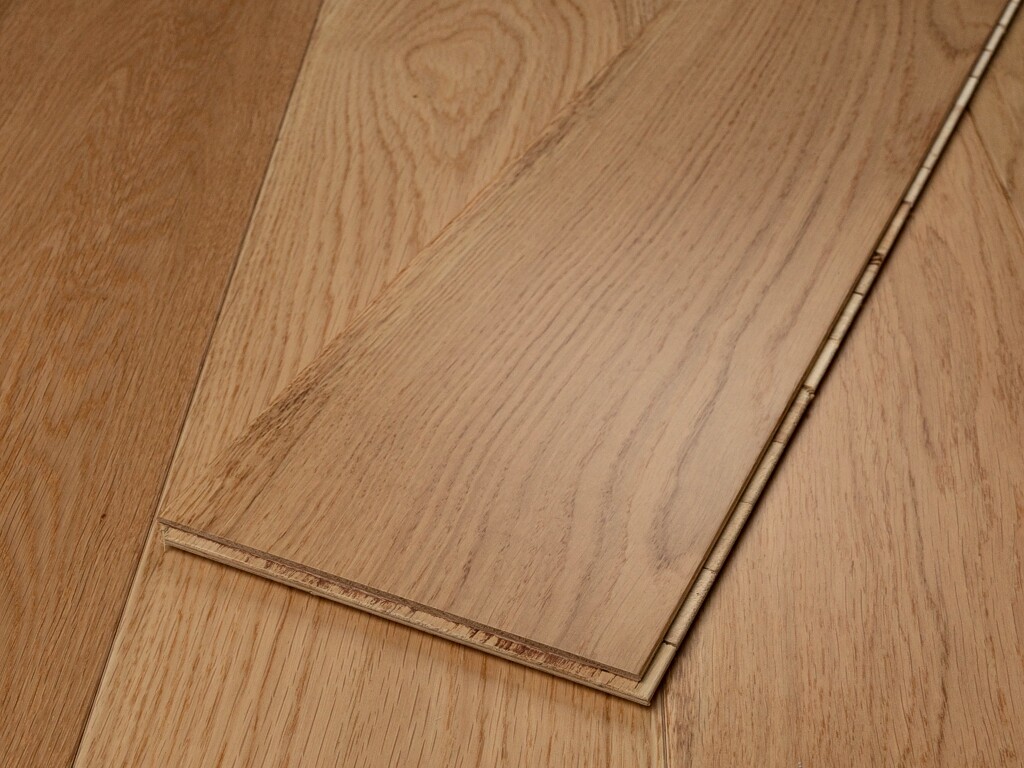 Timberlay Engineered Oak Flooring, Lacquered, Prime, 190x3x14 Mm