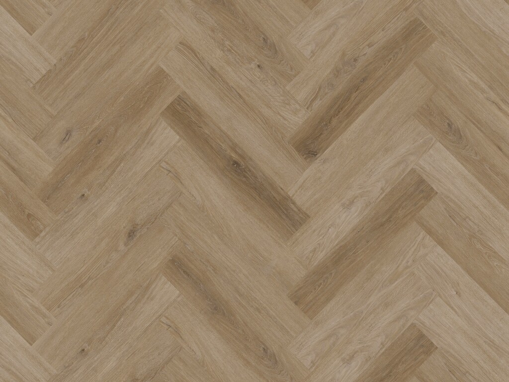 Xylo Holland Park Royal Canberra Herringbone LVT Vinyl Flooring, Dryback, 122x610x3 mm