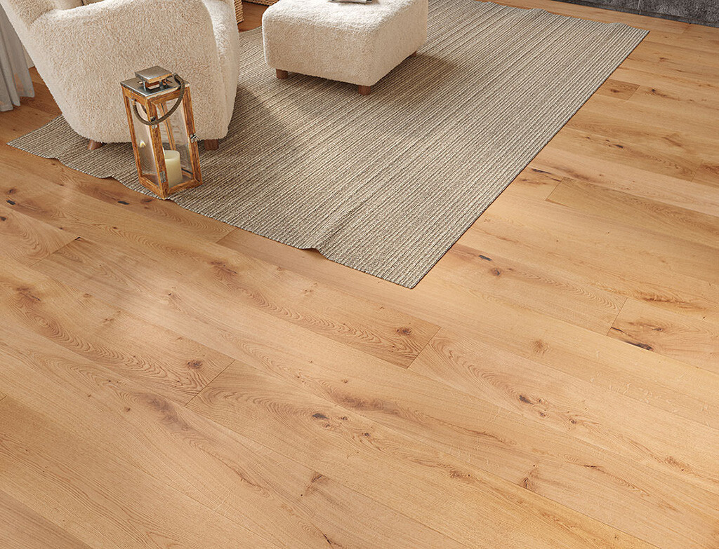 Timberlock Ashcombe Oak Engineered Flooring, Lacquered, 190x4x15 mm