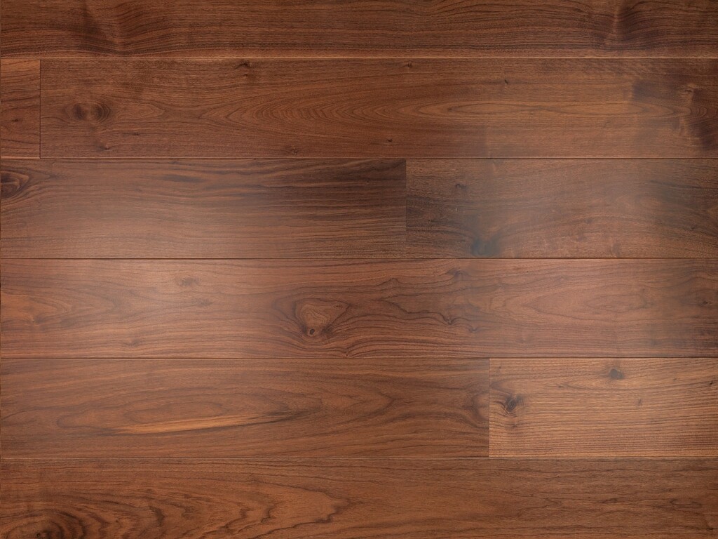 Timberlay Engineered Walnut Wood Flooring, Lacquered, 190x4x20 Mm