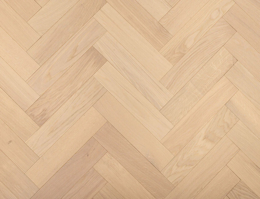 Timbercraft Wychwood Oak Parquet Flooring, Invisible, Oiled, 80x350x20 mm