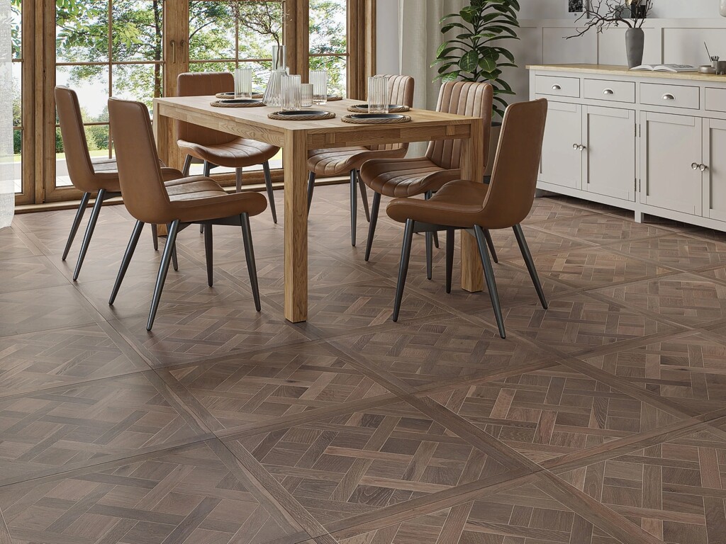 Timbercraft Reverence Oak Versailles Parquet Panels, Brushed & Oiled, 600x3x14 mm image