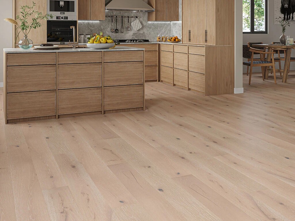Timberlay Charnwood Oak Engineered Flooring, Smoked, Whitewashed, Oiled, 190x3x14 mm image