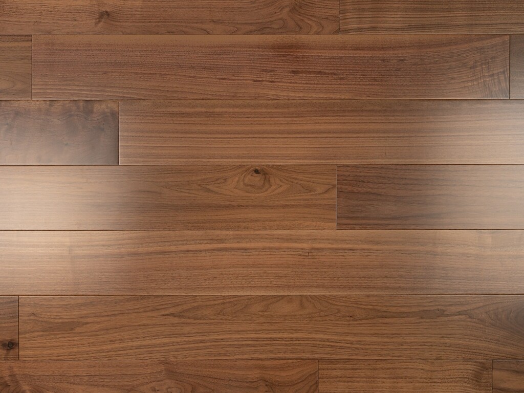 Timberlay Engineered Walnut Wood Flooring, Lacquered, 150x3x14 Mm