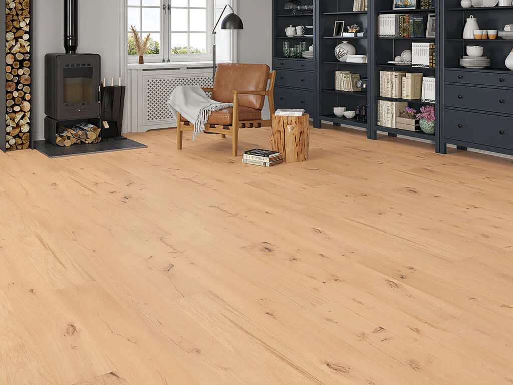 Timberlay Whinlatter Oak Engineered Oak Flooring, Invisible, Oiled, 190x6x20 mm
