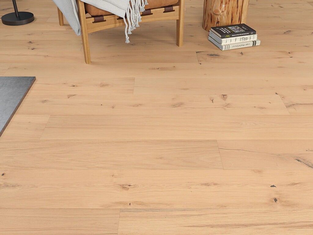 Timberlay Whinlatter Oak Engineered Oak Flooring, Invisible, Oiled, 190x6x20 mm