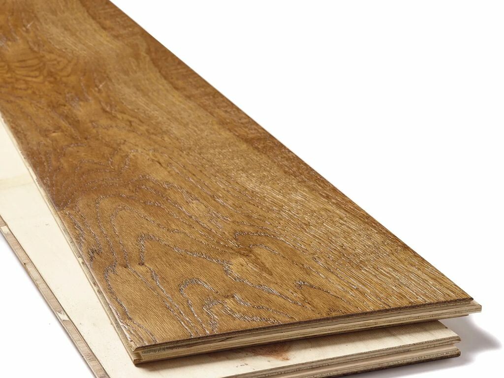 Evolve Wandsworth Engineered Oak Flooring, Cognac, Distressed, Brushed & Lacquered, 220x4x15 mm